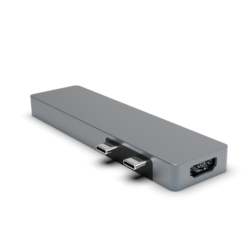 USB-C Hub 7-in-2 Compatibile con Thunderbolt 3 Port USB C 4K HDMI per Mackbook MacBook Pro