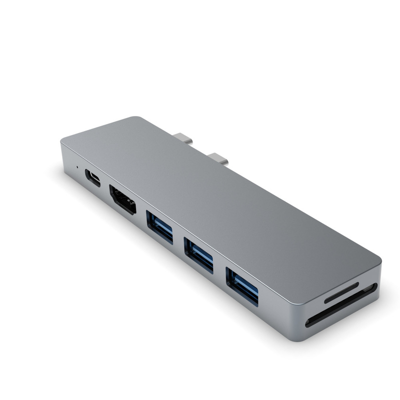 USB-C Hub 7-in-2 Compatibile con Thunderbolt 3 Port USB C 4K HDMI per Mackbook MacBook Pro