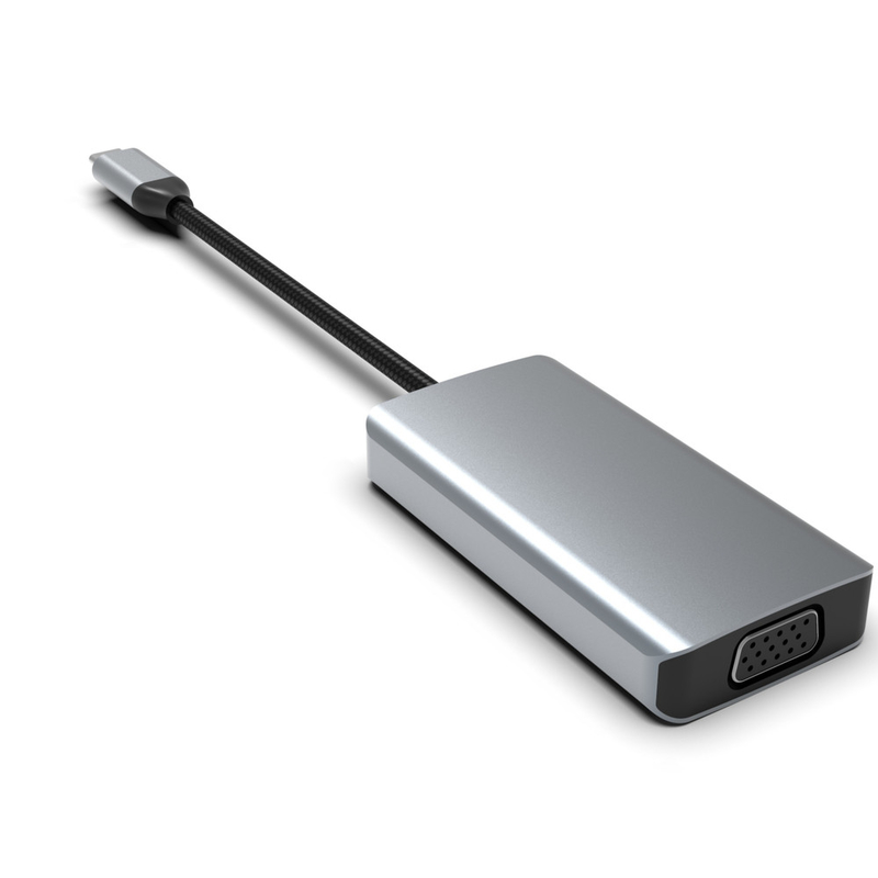 Mini 4 in 1 Adaptore USB C Tipo C Hub Con USB 3.0 HDMI VGA USB-C PD di ricarica