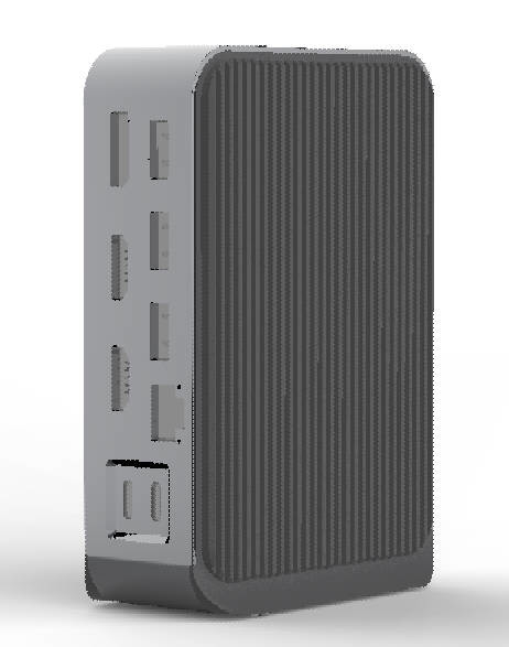 16-in-1 Thunderbolt Displaylink Dock USB Docking Station Doppio monitor per MacBook e Windows