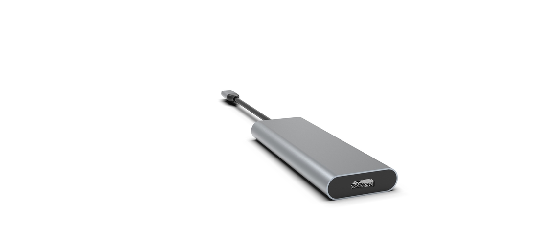 Tipo C Adaptore USB C Multiport Adapter Hub con Ethernet 4K HDMI 3 porte USB 3.0 100W PD Compatibile
