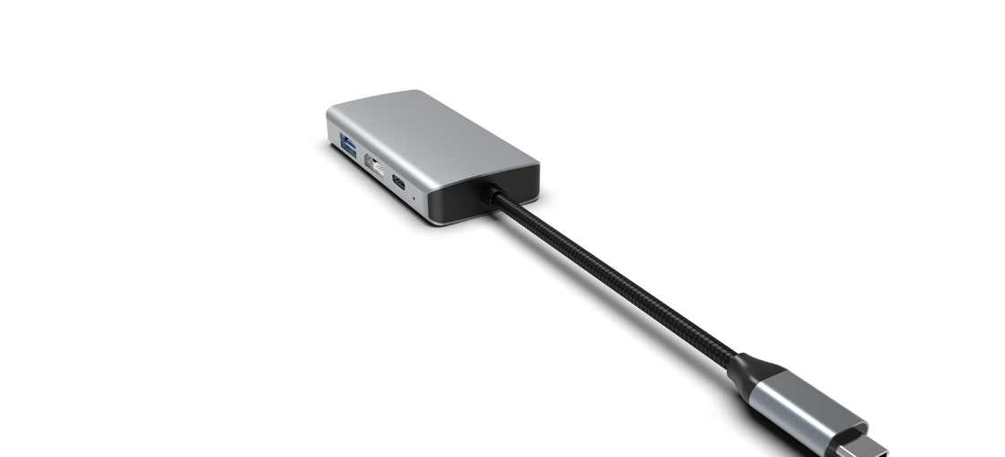 All In One HDD 4 In 1 Usb C 4 In 1 Multiport Adapter Hub Expansion Laptop Docking Station Tipo C a HDMI USB 3.0 PD