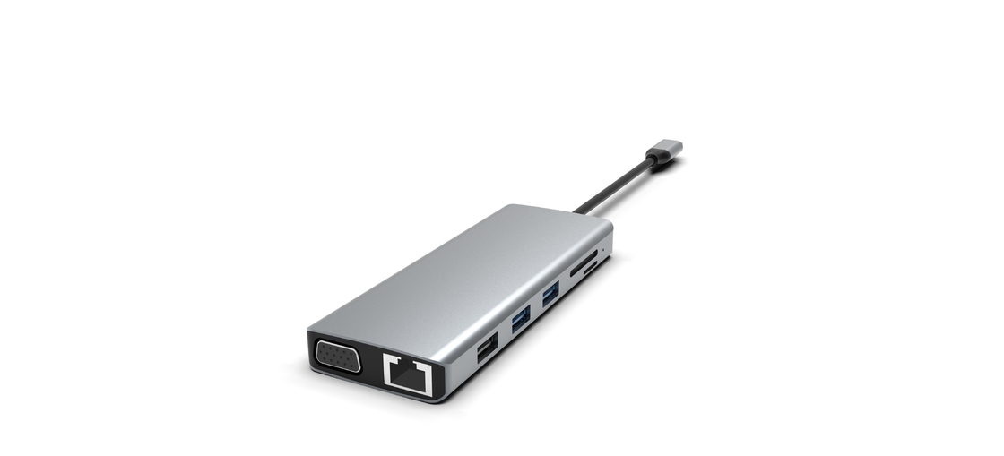 USB C Hub Docking Station per MacBook Laptop USB C per doppio monitor HDMI per Windows Adaptore USB C Hub