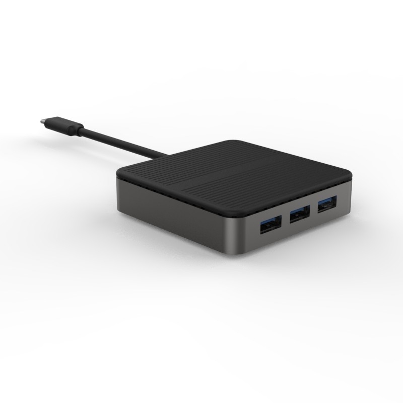 Tipo C Quadrato 9 In 1 USB C HUB HD 4K Tipo C Docks RJ45 PD 100W 3xUSB 3.0 Docking Sta