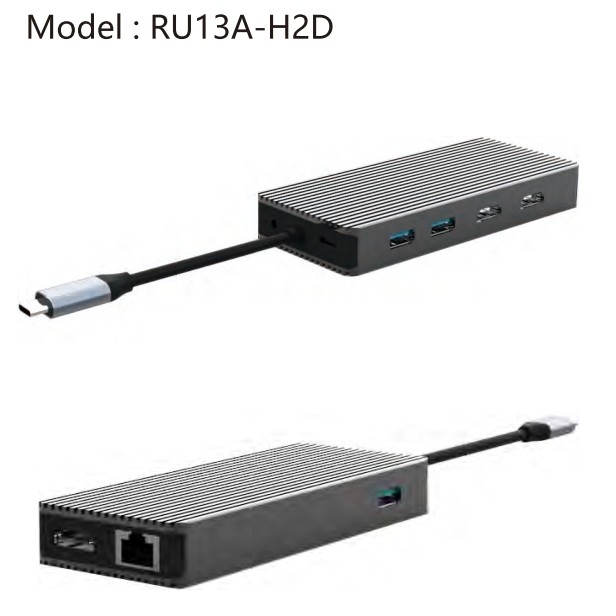 9 in 1 Gigabit Ethernet USB C hub adapter con porta 4K HDMI DP per laptop Macbook
