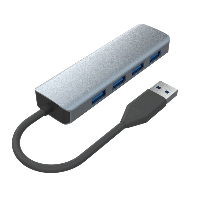 4 in 1 Adaptore USB A per USB C 3.0 USB Hub Accessori ad alta velocità per Macbook