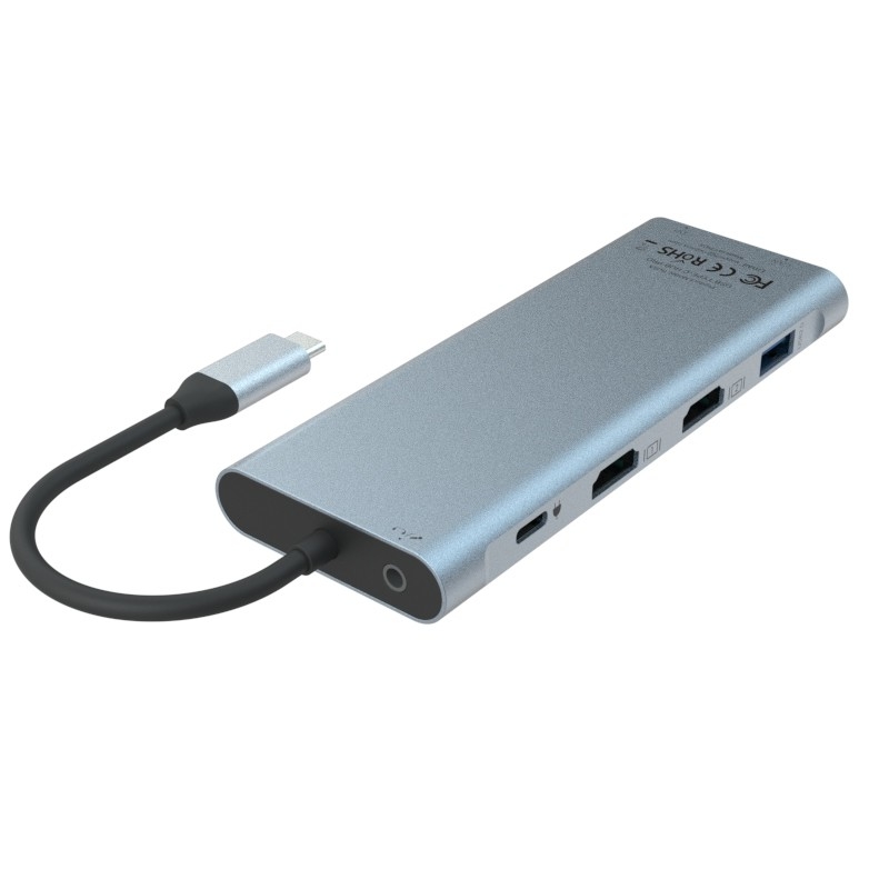 Adaptatore multifunzionale per computer portatili e telefoni cellulari