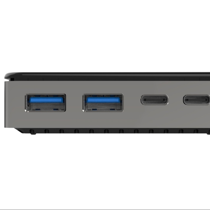 Tipo di alimentazione C ad adattatore USB quadrato USB 3.0/2.0 Hub Trasferimento dati e connettività per computer portatili
