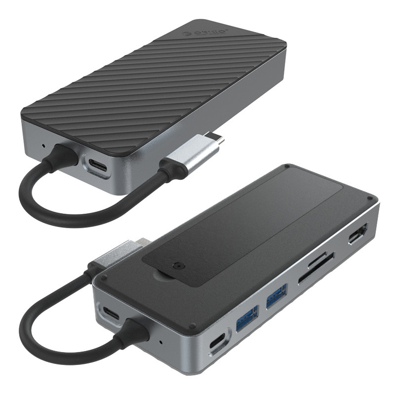 Displaylink Thunderbolt Dock USB C Docking Station con cassa magnetica 10Gbps Tasso di trasmissione per SSD NVMe