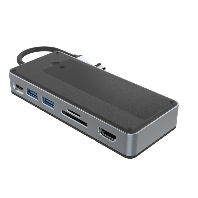 Displaylink Usb 3.0 Docking Station Enclosure Of NVMe NGFF SSD Windows Mac Chrome OS