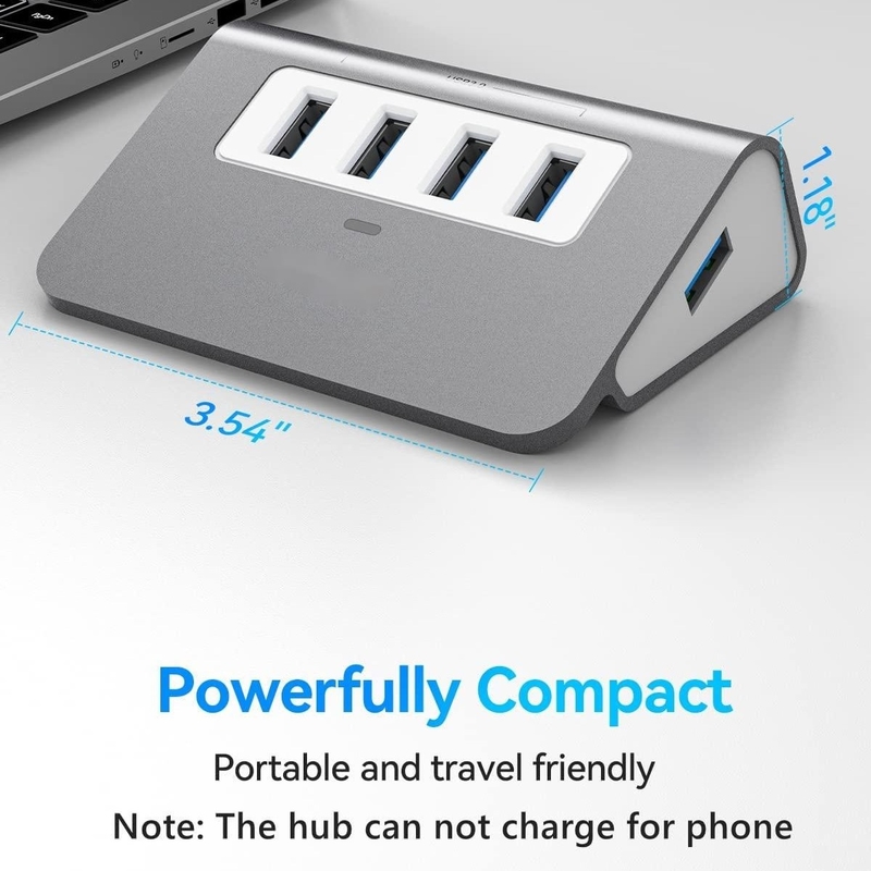 10 porte USB C Hub Portatile USB C Hub Tipo C a 4 porte USB A Per PC Tablet