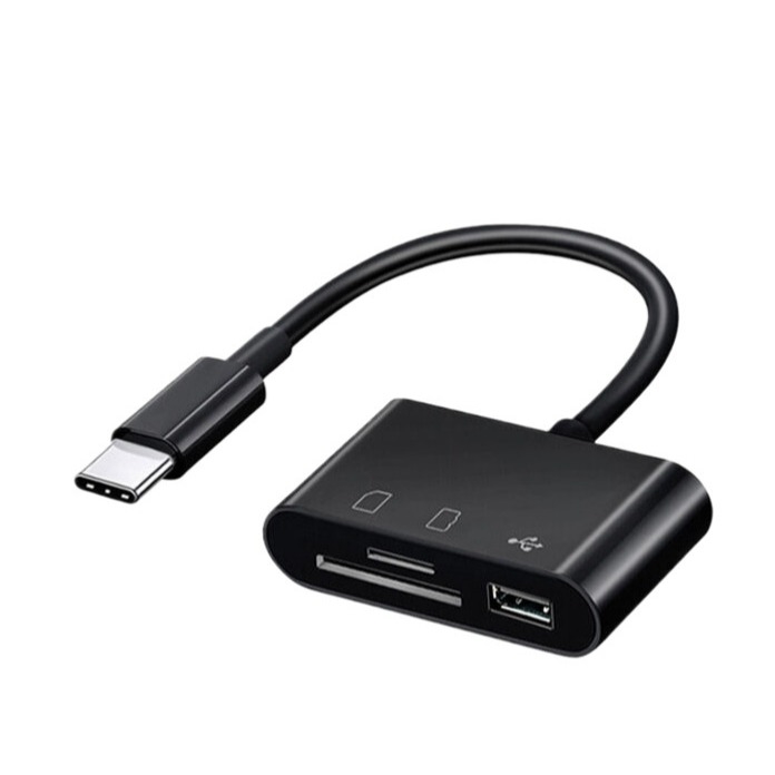 Macbook USB C lettore di schede SD Adaptore di schede SD lettore di schede di memoria con microSD USB 3 porta per Iphone