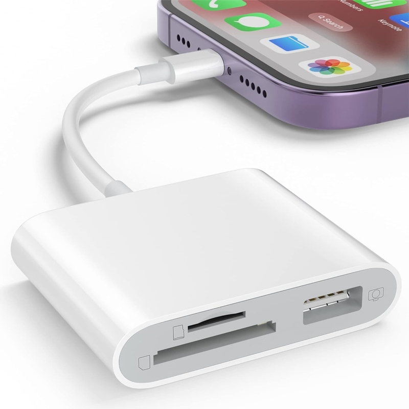 3-Slot USB Tipo C per adattatore di schede Compact Flash Micro SD Card Reader Per MacBook Pro