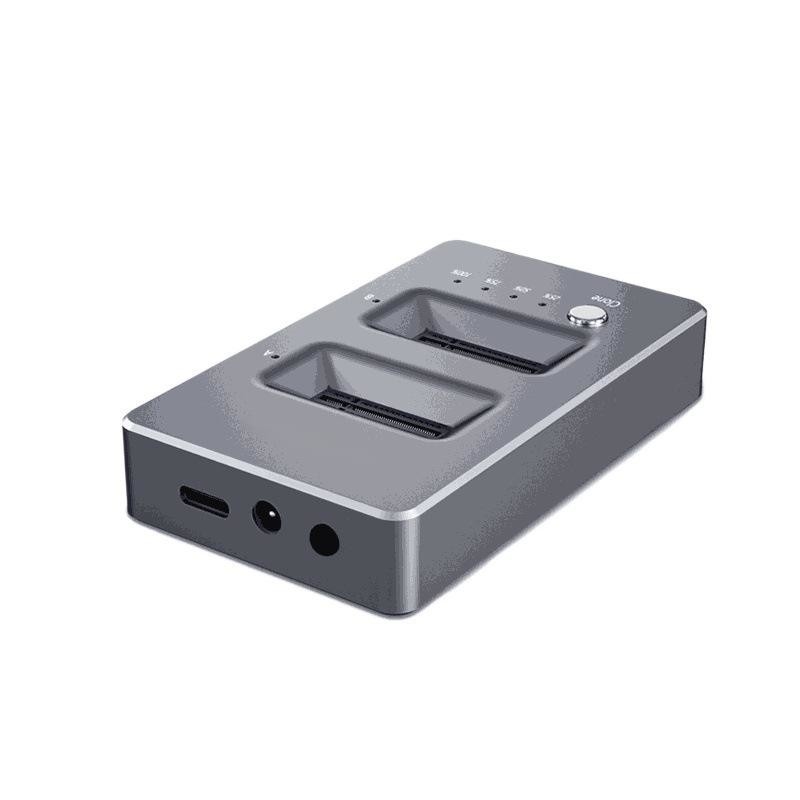 Offline Clone Docking Station External Hard Drive Duplicator Dock NVMe M.2 SSD Supporto a una copia del disco del sistema
