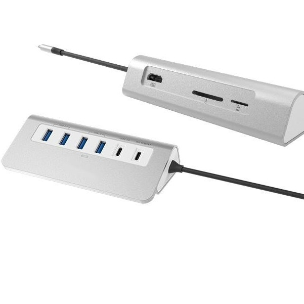 10 in 1 USB C Hub HDMI USB 3.0 lettore di schede SD/TF per laptop MacBook e computer desktop