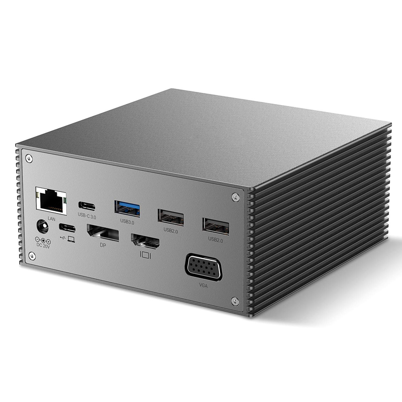 Thunderbolt 4k Monitor Thunderbolt USB-C Dual HD 4K Docking Station 16-in-1 Hub Adapter MST Macbook e Desktop