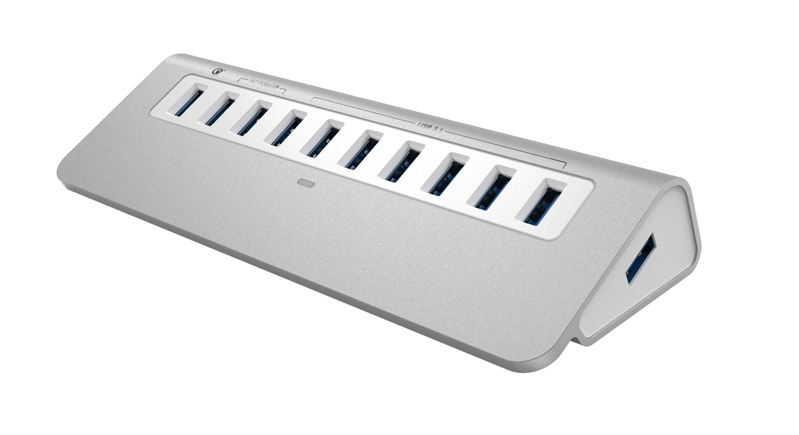 10 in 1 USB C HUB 2.0-4.0 Tipo C HUB Multi Splitter OTG Adapter Adapter di alimentazione USB per Macbook