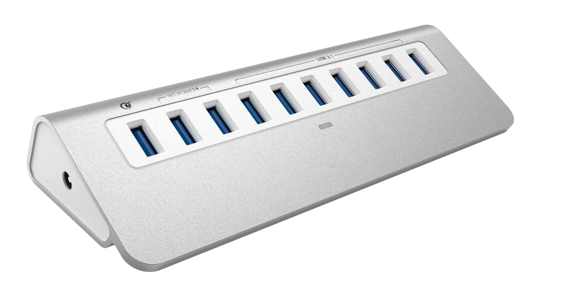 10 in 1 USB C HUB 2.0-4.0 Tipo C HUB Multi Splitter OTG Adapter Adapter di alimentazione USB per Macbook