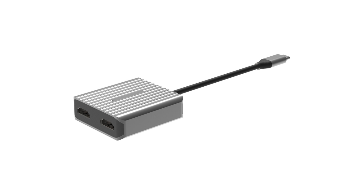 High Speed HDMI To Usb Un adattatore Usbc 2 HDMI 8K 4K doppio specchio portatile