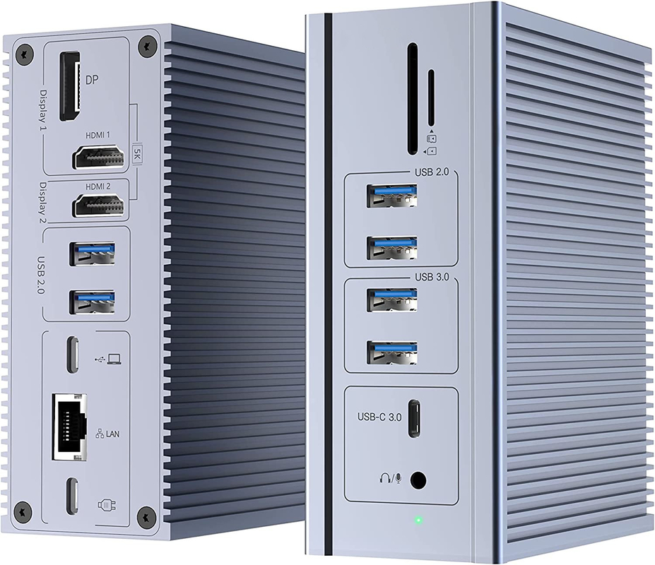 Docking multiporto USB-C di design compatto La soluzione definitiva per gli utenti di Chrome OS