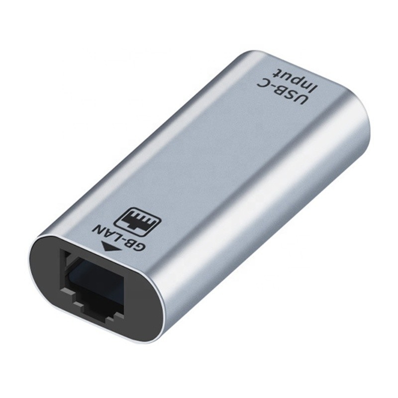 USB C Adaptatore di porta Ethernet femminile 10/100/1000 Mbps Velocità per una connessione di rete veloce