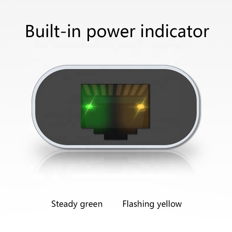 USB C Adaptatore di porta Ethernet femminile 10/100/1000 Mbps Velocità per una connessione di rete veloce