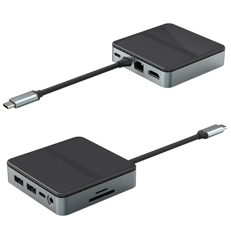 9 in 1 Trasferimento dati veloce USB 3.0 Port Hub Tipo C Port To HDMI Adapter