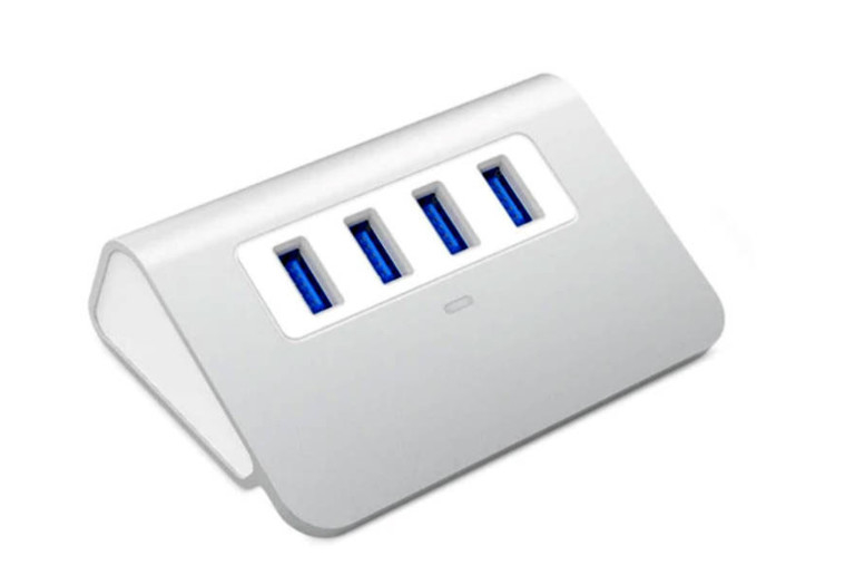 Interfaccia di tipo C 4 in 1 4 porte Hub Tipo C OTG a USB 3.0 2.0 Adapter Legatura di alluminio