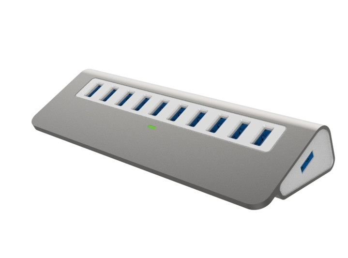 Interfaccia di tipo C 4 in 1 4 porte Hub Tipo C OTG a USB 3.0 2.0 Adapter Legatura di alluminio