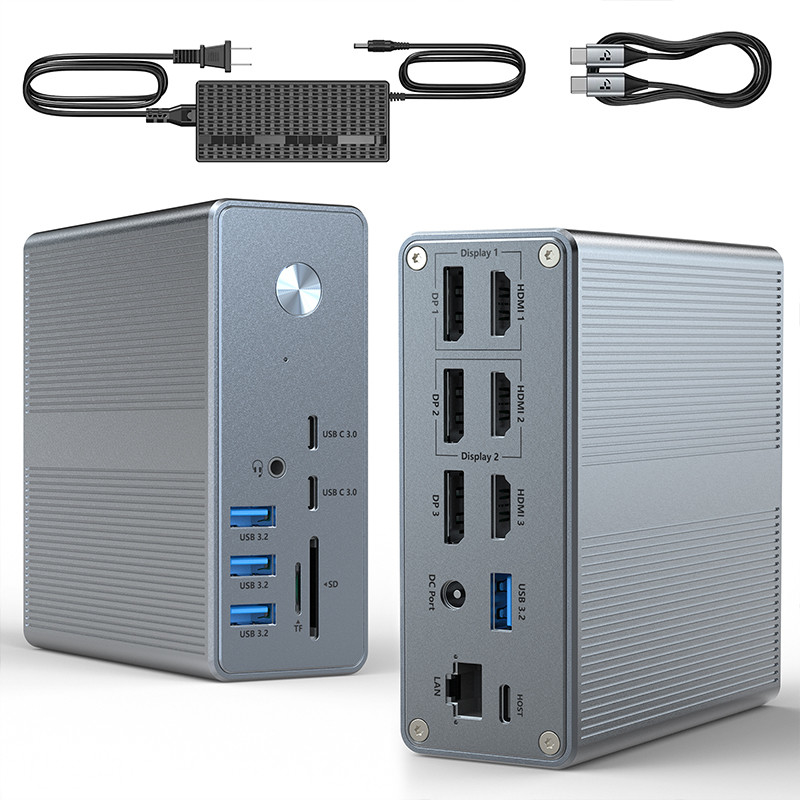 Adattatore USB C ad alta compatibilità per display 8K con supporto OEM e supporto display 1K
