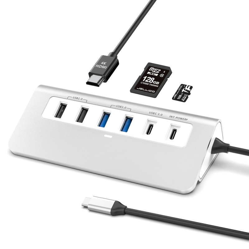 Caratteristiche aggiuntive Stazione di attracco USB-C 9 in 1 con manuale d'uso e design compatto incluso
