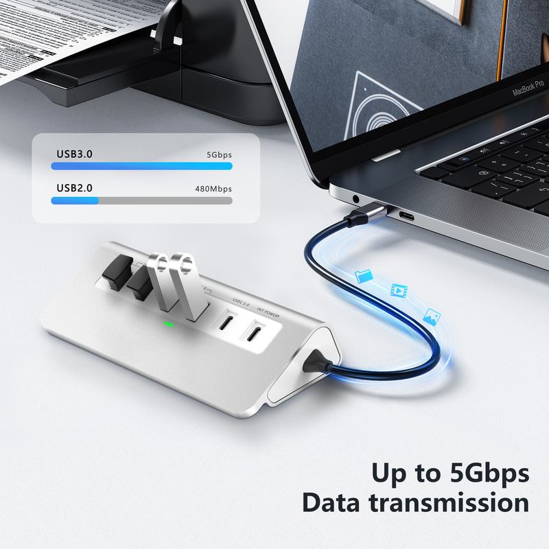 Caratteristiche aggiuntive Stazione di attracco USB-C 9 in 1 con manuale d'uso e design compatto incluso