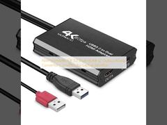 Non-Shielded USB 3.0 Dual HDMI x2 Output Audio Convertor Converter for Laptop Monitor